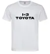 Мужская футболка I <3 Toyota Белый фото
