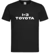 Мужская футболка I <3 Toyota Черный фото
