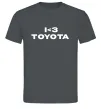 Мужская футболка I <3 Toyota Графит фото