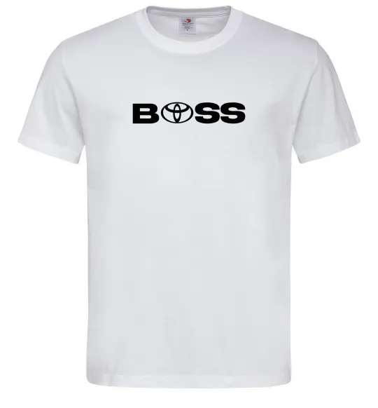 Мужская футболка Boss Toyota Белый фото