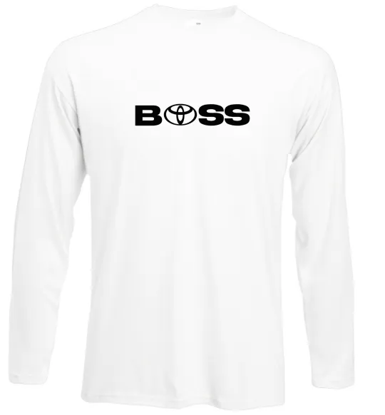 Лонгслив Boss Toyota Белый фото