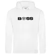 Женская толстовка (худи) Boss Toyota Белый фото
