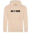 Женская толстовка (худи) Boss Toyota Песочный фото