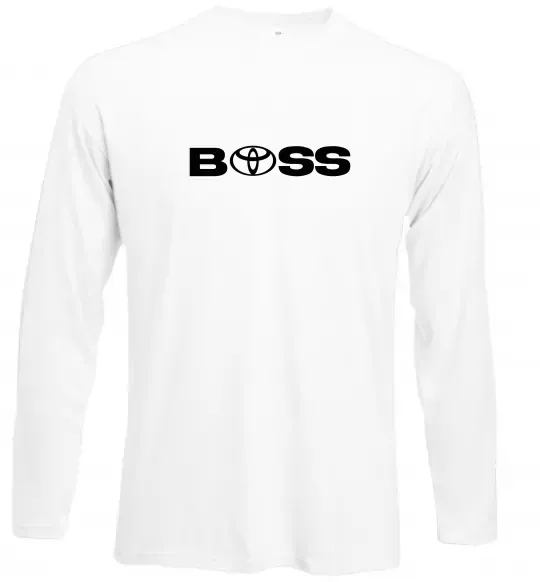 Лонгслив Boss Toyota Белый фото