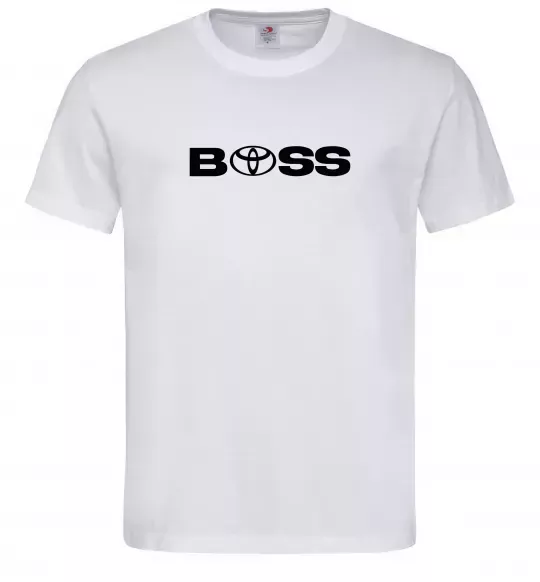 Мужская футболка Boss Toyota Белый фото