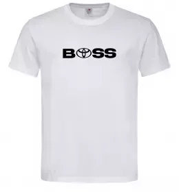 Мужская футболка Boss Toyota Белый фото