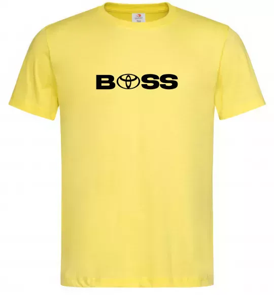 Мужская футболка Boss Toyota Лимонный фото