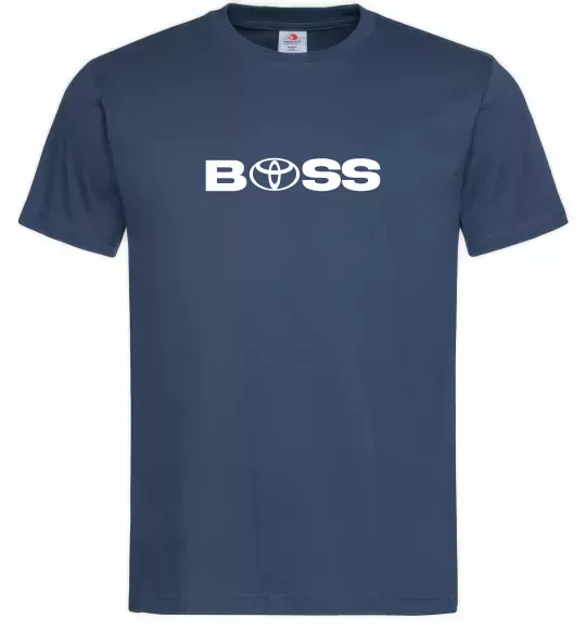 Мужская футболка Boss Toyota Темно-синий фото