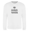 Світшот You can drive toyota Білий фото