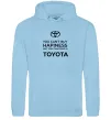Жіноча толстовка (худі) You can drive toyota Блакитний фото