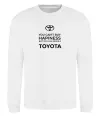 Свитшот You can drive toyota Белый фото