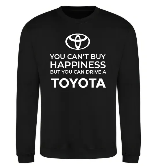 Світшот You can drive toyota Чорний фото