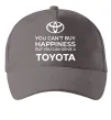 Кепка You can drive toyota Сірий фото
