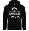 Мужская толстовка (худи) You can drive toyota Черный фото