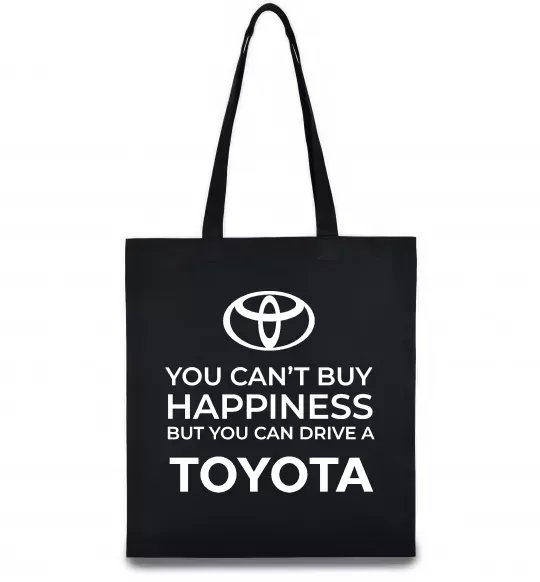 Эко-сумка You can drive toyota Черный фото