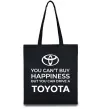 Эко-сумка You can drive toyota Черный фото