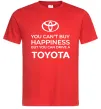 Мужская футболка You can drive toyota Красный фото