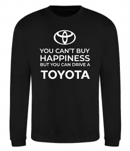 Свитшот You can drive toyota Черный фото