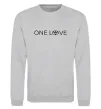 Свитшот Toyota one love Серый меланж фото