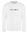 Свитшот Toyota one love Белый фото