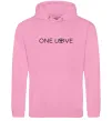 Мужская толстовка (худи) Toyota one love Розовый фото