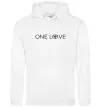 Чоловіча толстовка (худі) Toyota one love Білий фото
