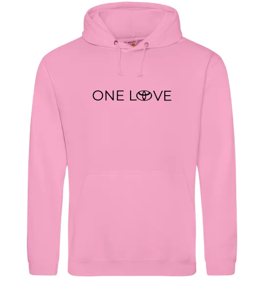 Жіноча толстовка (худі) Toyota one love Рожевий фото