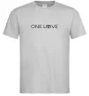 Мужская футболка Toyota one love Серый фото