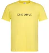 Мужская футболка Toyota one love Лимонный фото