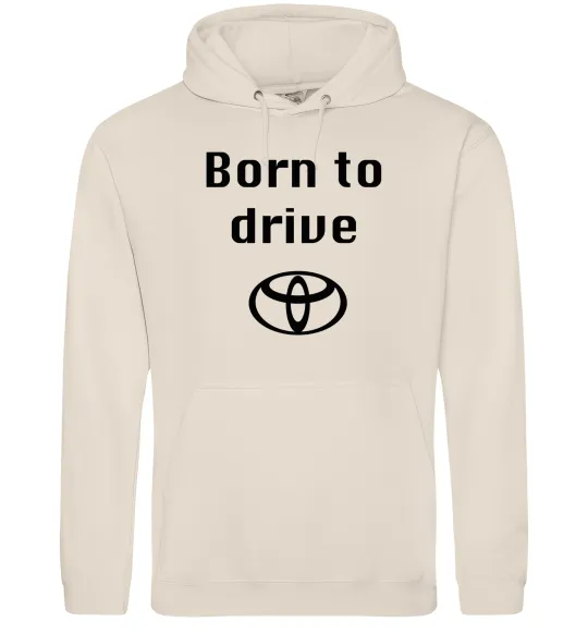 Мужская толстовка (худи) Born to drive Таш фото