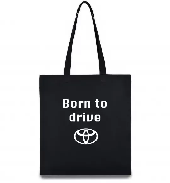 Эко-сумка Born to drive Черный фото