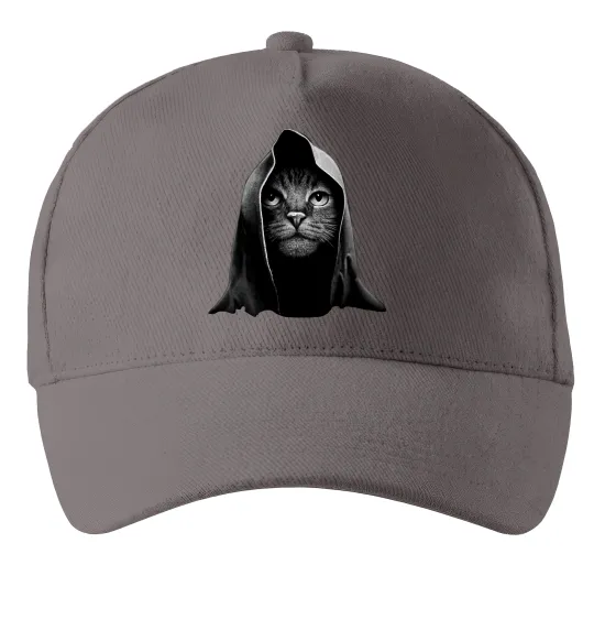 Кепка Кіт в капюшоні Серый фото