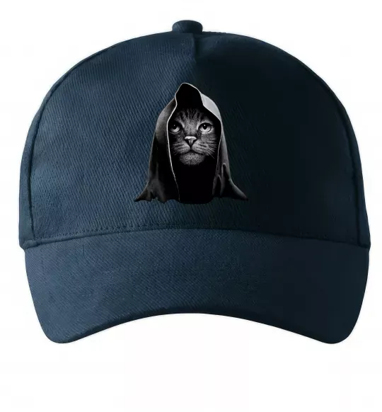 Кепка Кіт в капюшоні Темно-синій фото