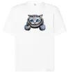 Футболка Оверсайз Чеширський кіт Белый фото