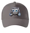 Кепка Чеширський кіт Серый фото