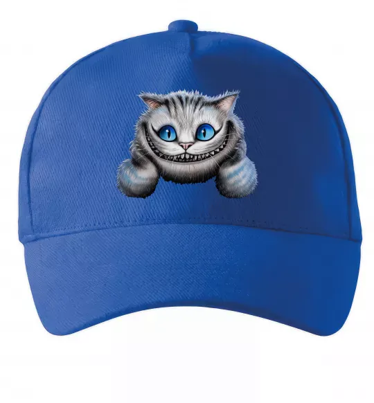 Кепка Чеширський кіт Яскраво-синій фото