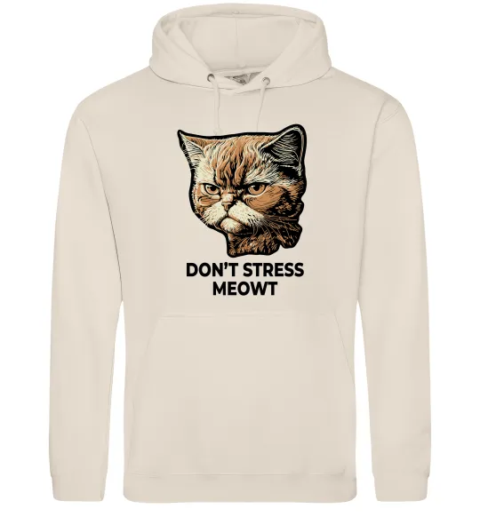 Жіноча толстовка (худі) Don`t stress meowt Таш фото