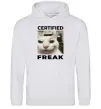 Жіноча толстовка (худі) Certified freak Сірий меланж фото