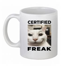 Чашка керамическая Certified freak