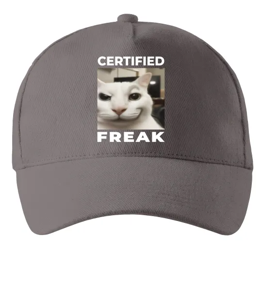 Кепка Certified freak Серый фото