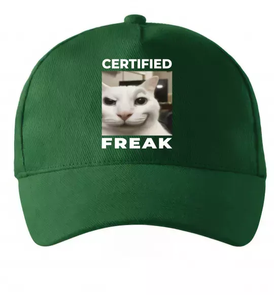 Кепка Certified freak Темно-зелений фото
