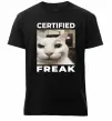 Чоловіча преміум футболка Certified freak Чорний фото