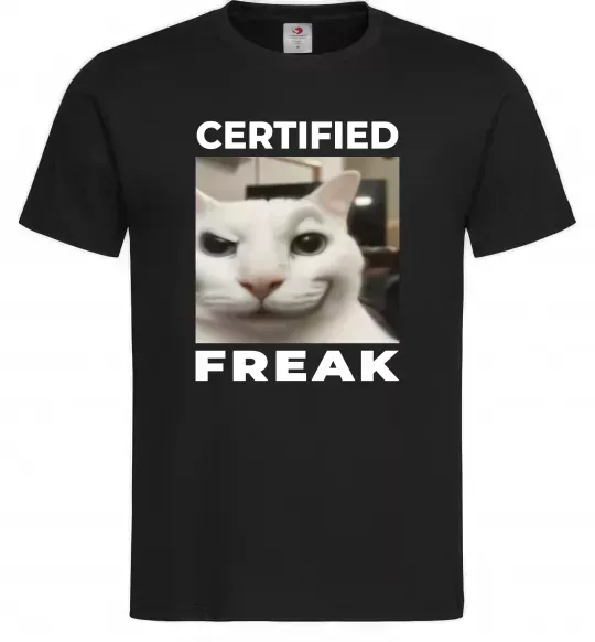 Чоловіча футболка Certified freak Чорний фото