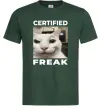 Чоловіча футболка Certified freak Темно-зелений фото