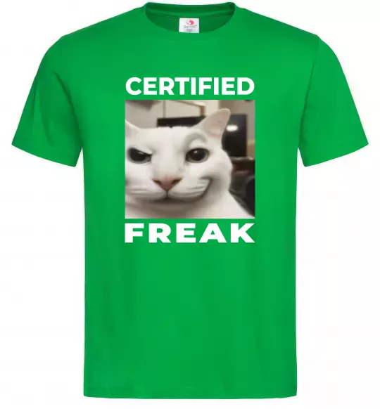 Чоловіча футболка Certified freak Зелений фото