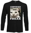 Лонгслив Certified freak Черный фото
