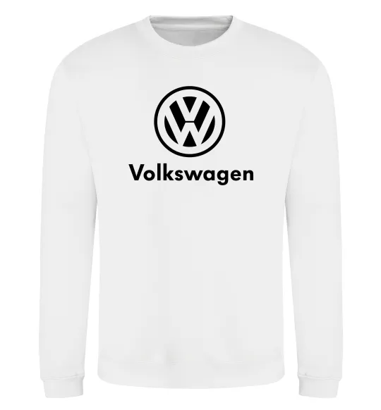 Світшот Volkswagen Білий фото