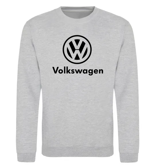 Світшот Volkswagen Сірий меланж фото