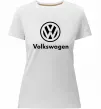 Жіноча преміум футболка Volkswagen Білий фото