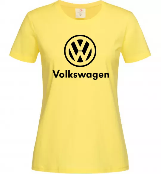 Жіноча футболка Volkswagen Лимонний фото